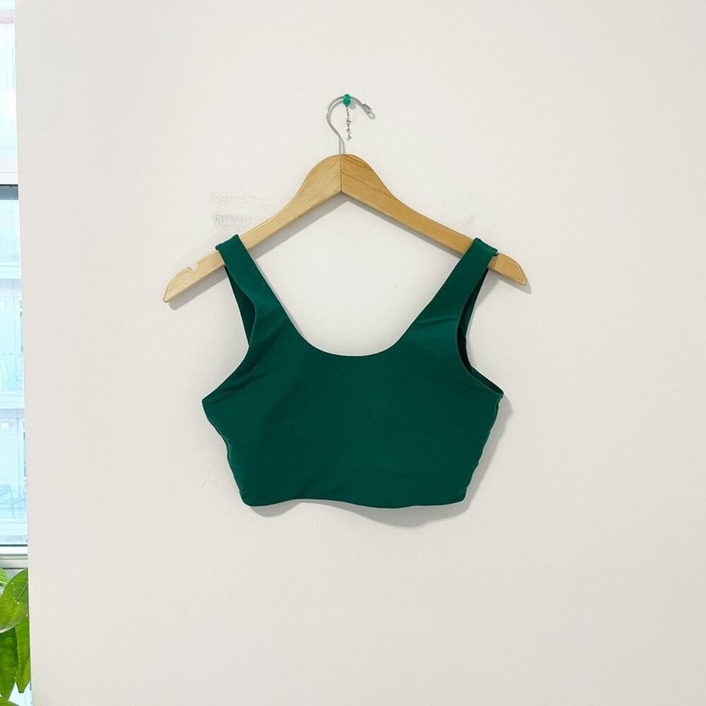 All in Motion Green Everyday Soft Sports Bra Size Medium